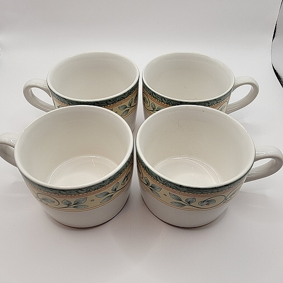 Pfaltzgraff French Quarter Coffee Mug. Vintage 1990 design. Set of 4. - Picture 5 of 6